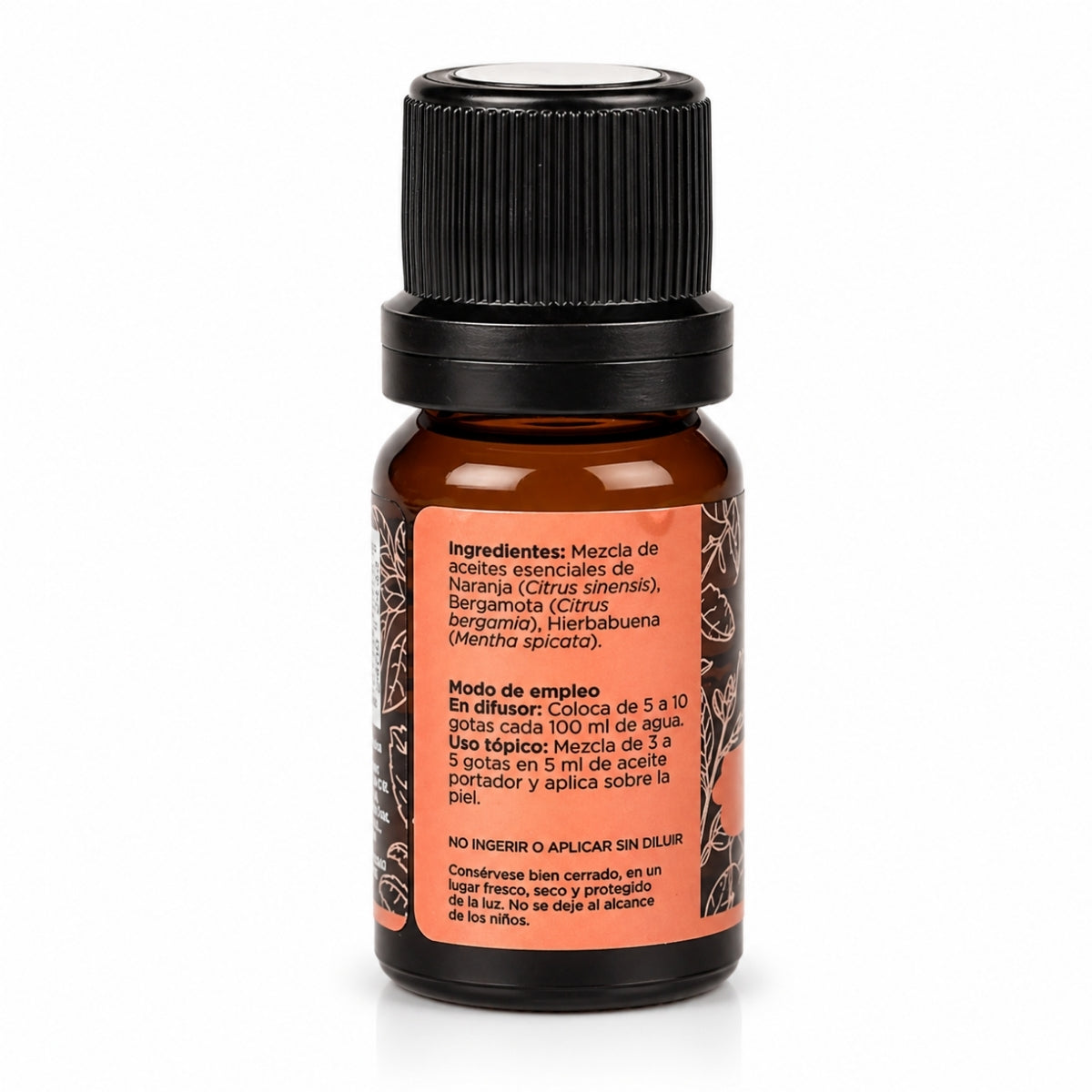 Logro Mezcla Pura · Naranja, Bergamota y Hierbabuena · 10 ml