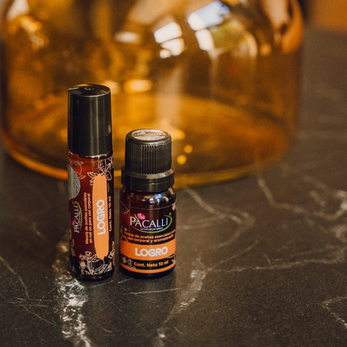 Logro Mezcla Pura · Naranja, Bergamota y Hierbabuena · 10 ml