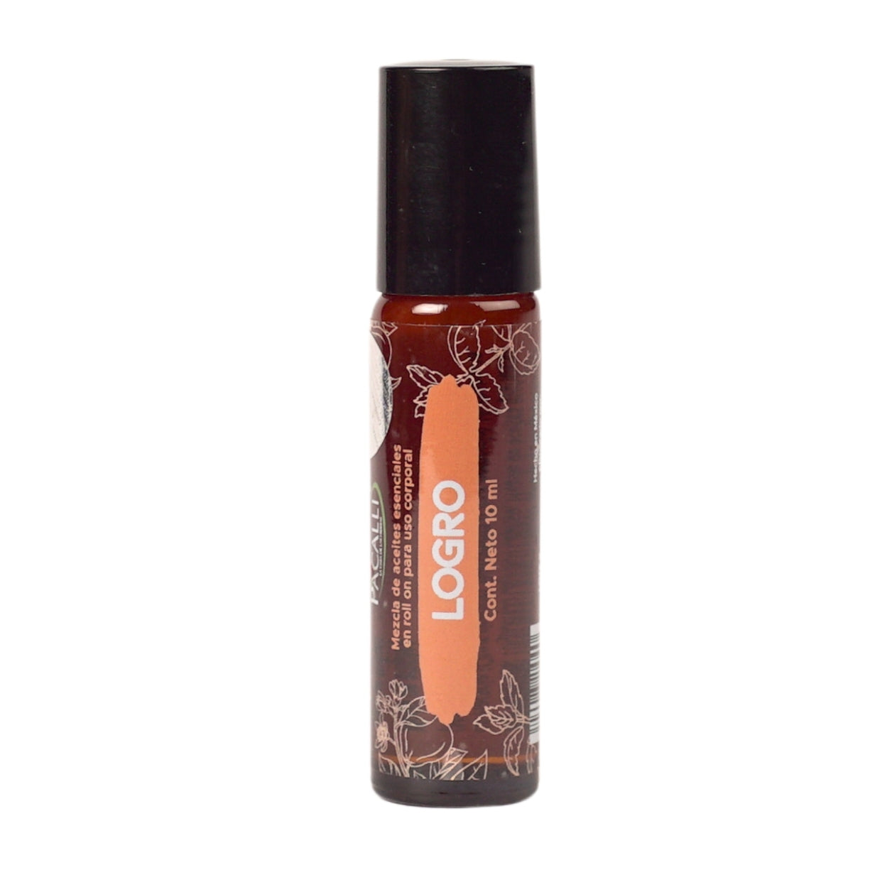 Logro Roll On PACALLI · Naranja, Bergamota y Hierbabuena · 10 ml
