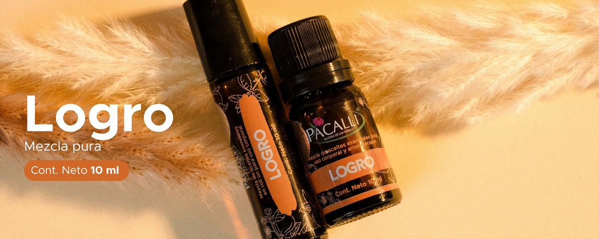 Logro Mezcla Pura PACALLI · Naranja, Bergamota y Hierbabuena · 10 ml