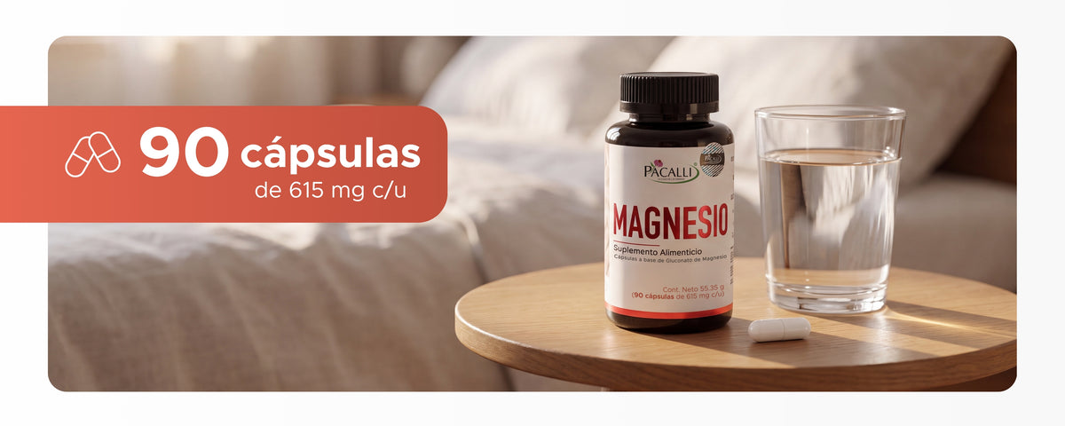 Gluconato de magnesio · 90 caps