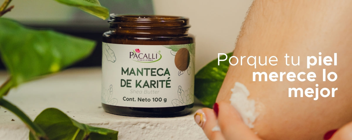 Manteca de Karité (Shea Butter) PACALLI · Hidratación de Origen Natural y Suavidad para la Piel · 100 g