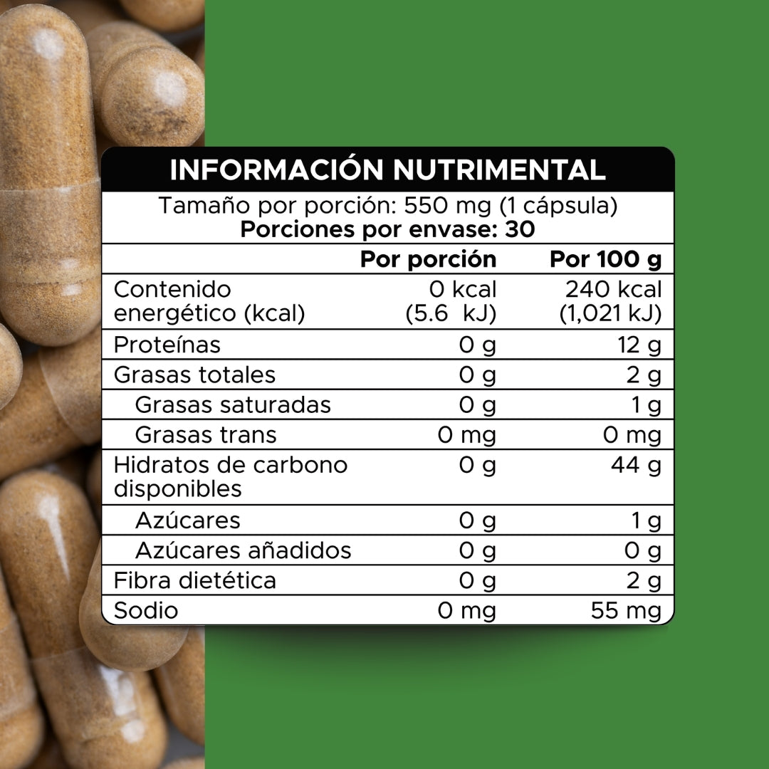 Melón Amargo · 30 caps