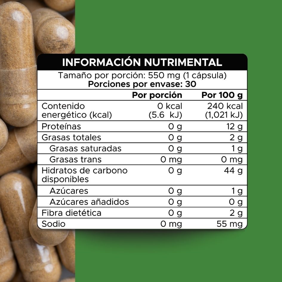 Melón Amargo · 30 caps