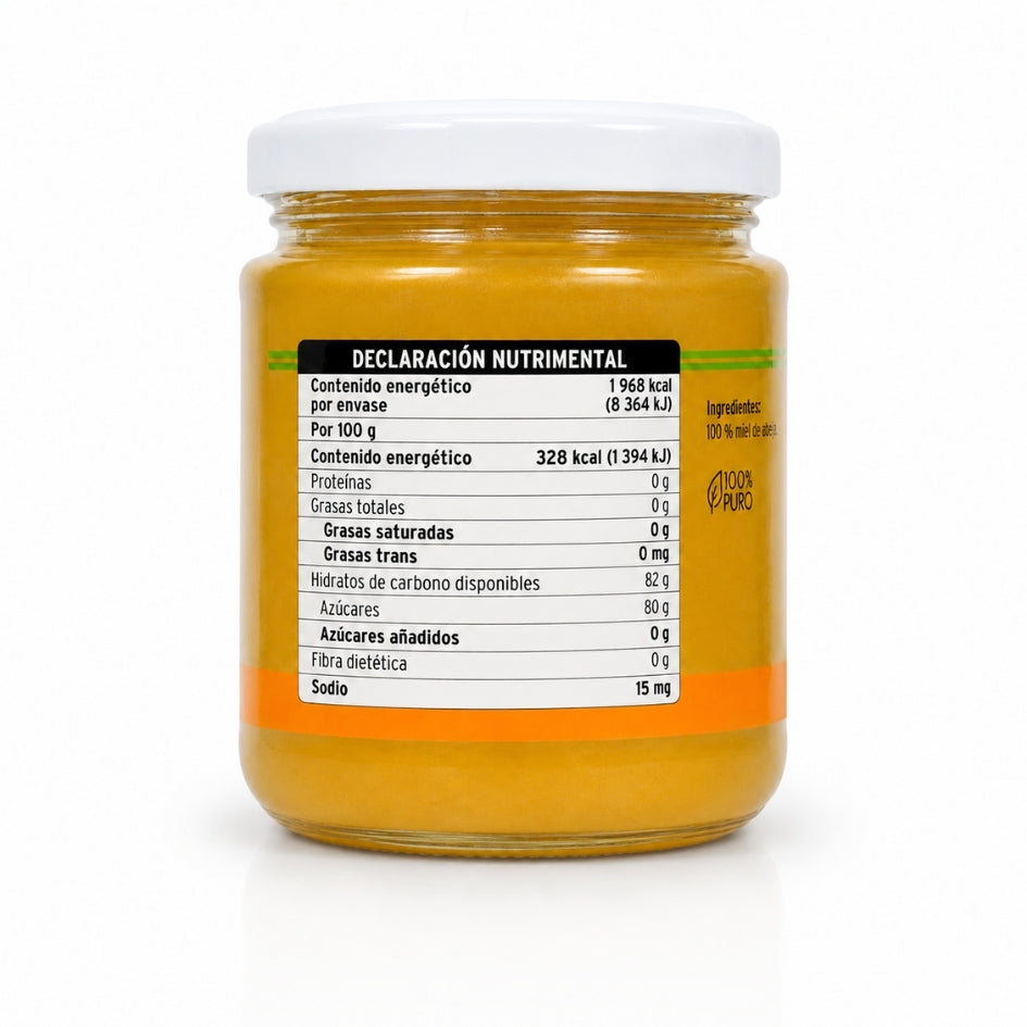 Miel de Abeja Tipo Crema PACALLI · Textura Mantequilla · 250 g