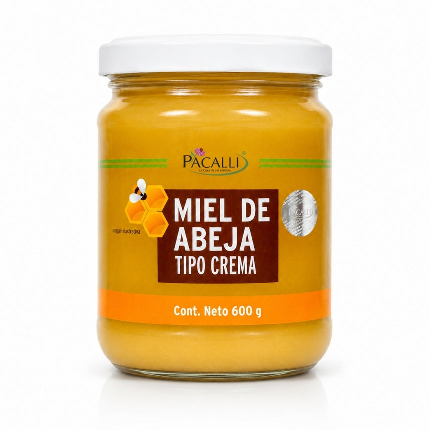 Miel de Abeja Tipo Crema · Textura Mantequilla · 600 g