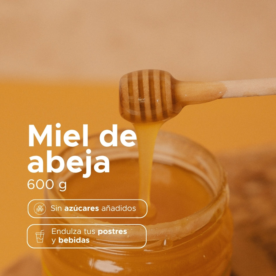 Miel de Abeja Tipo Crema PACALLI · Textura Mantequilla · 600 g