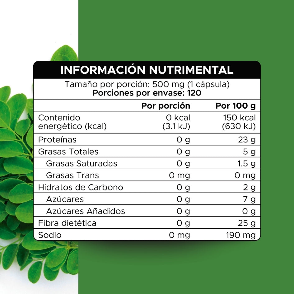 Moringa · 120 caps