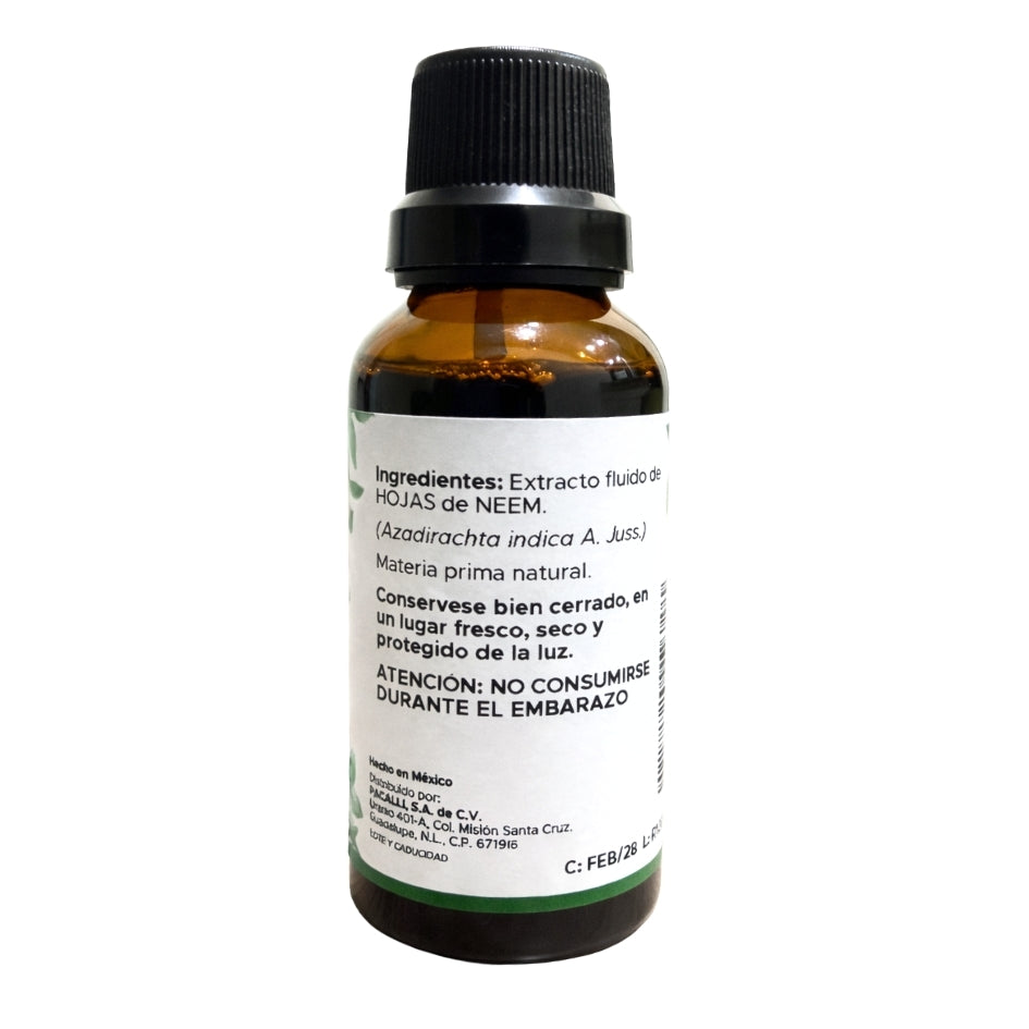 Neem Hojas Extracto · 30 ml