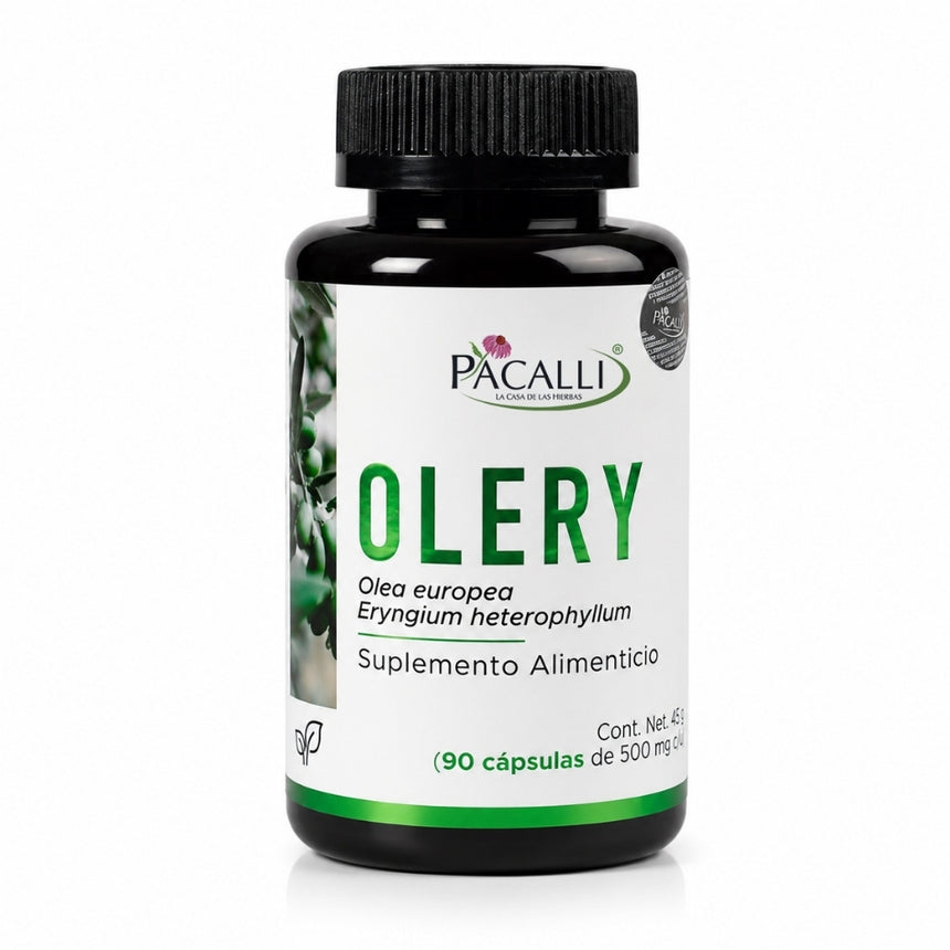 Olery | Olivo y Hierba del Sapo en polvo | 500 mg · 90 caps