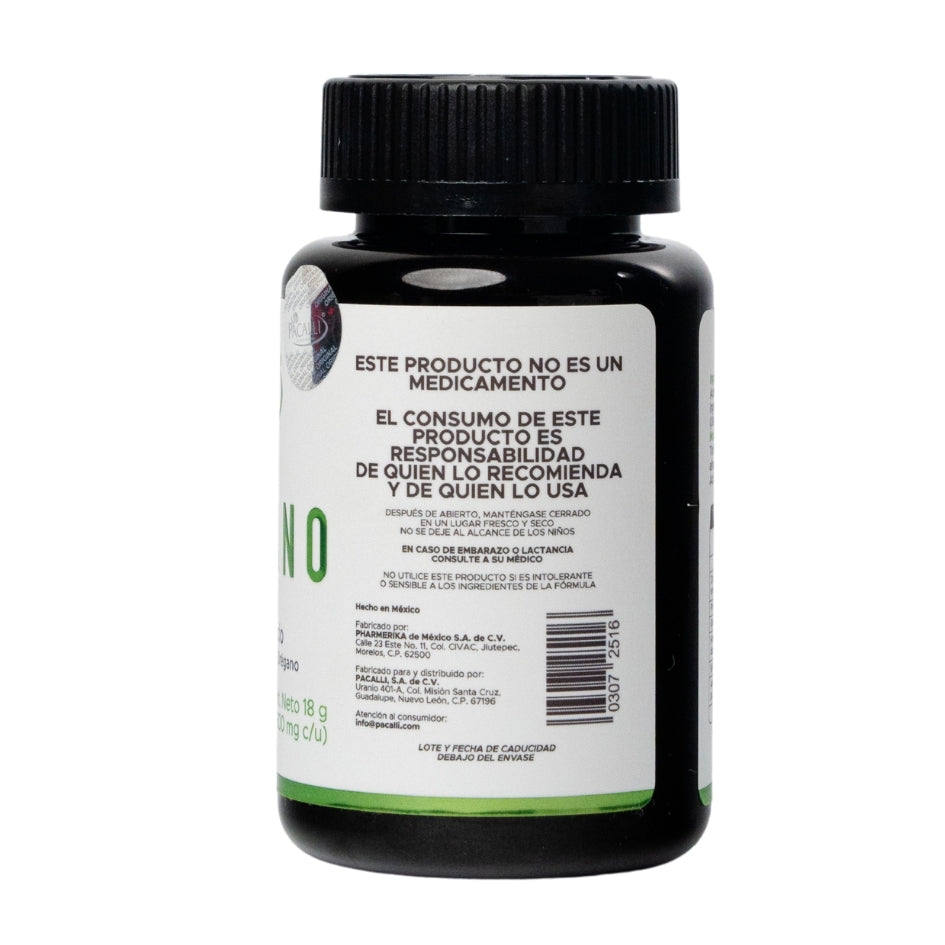 Aceite de orégano (88% carvacrol) · 60 caps