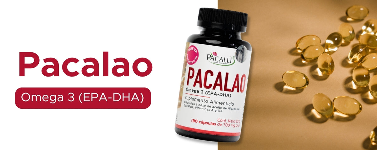 Pacalao Omega 3 (EPA-DHA) · 90 caps