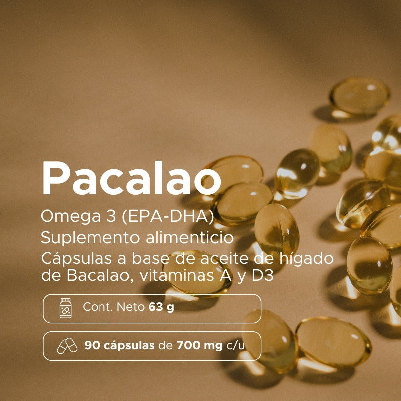 Pacalao Omega 3 (EPA-DHA) · 90 caps