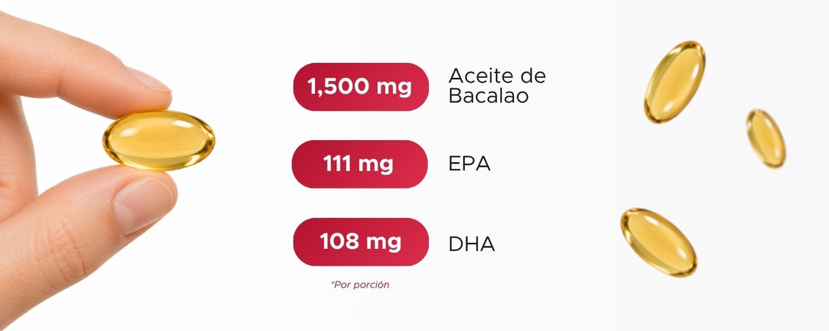 Pacalao Omega 3 (EPA-DHA) · 90 caps