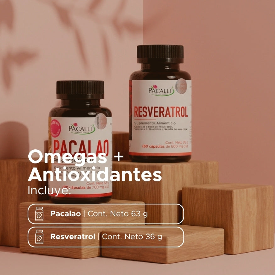 Kit Pacalao Omega 3 (EPA-DHA) + Resveratrol