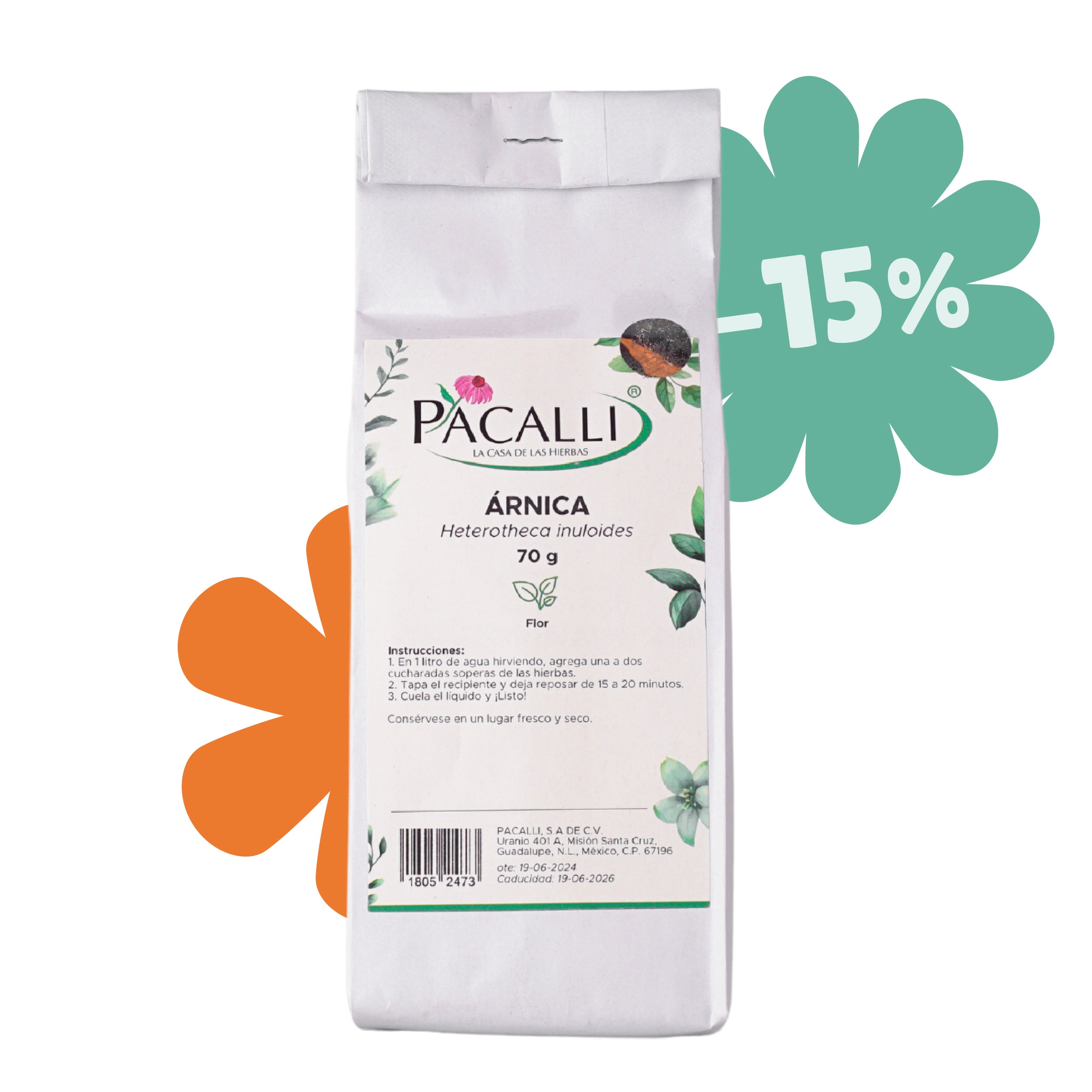 Árnica / 70 g.
