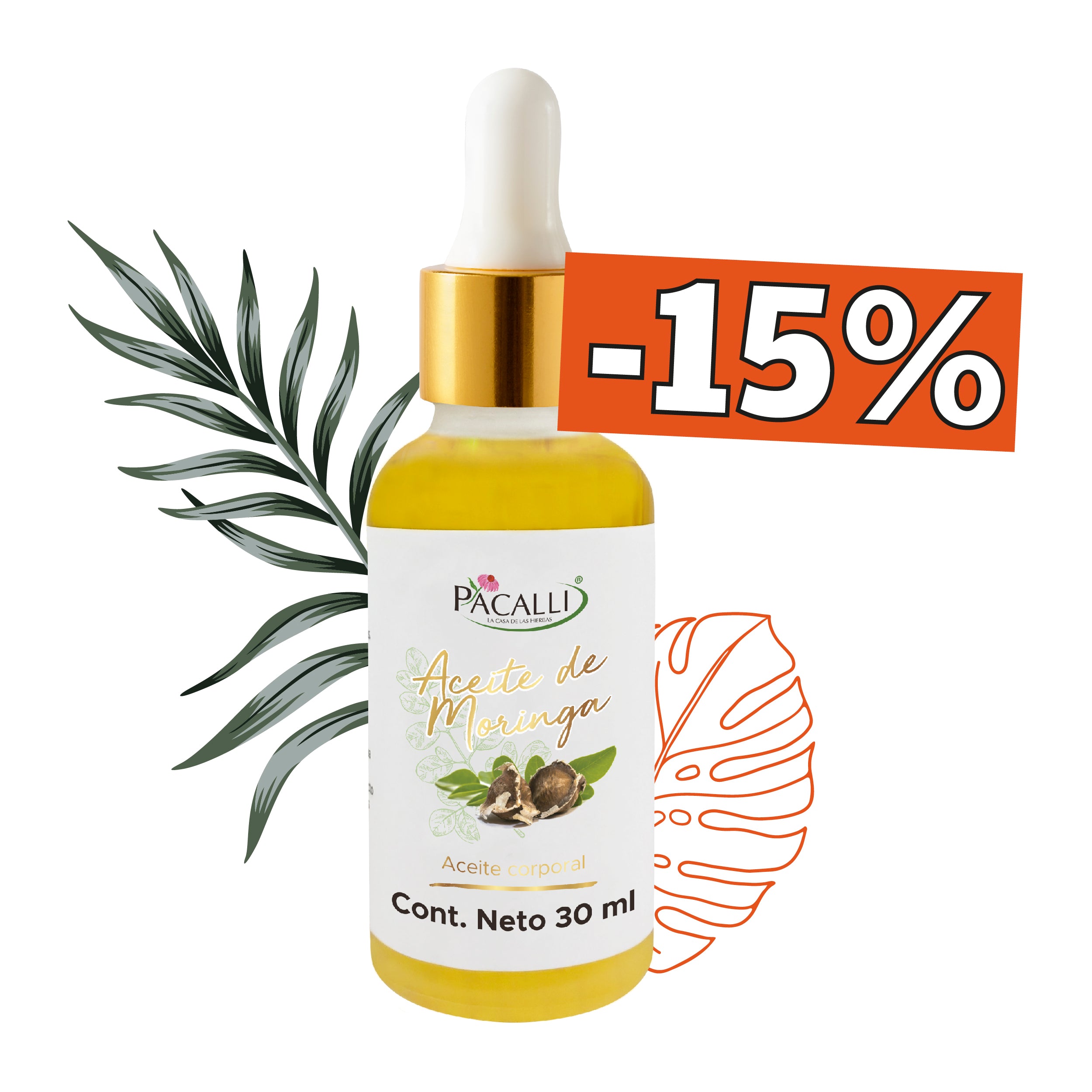 Aceite de Moringa / 30 ml
