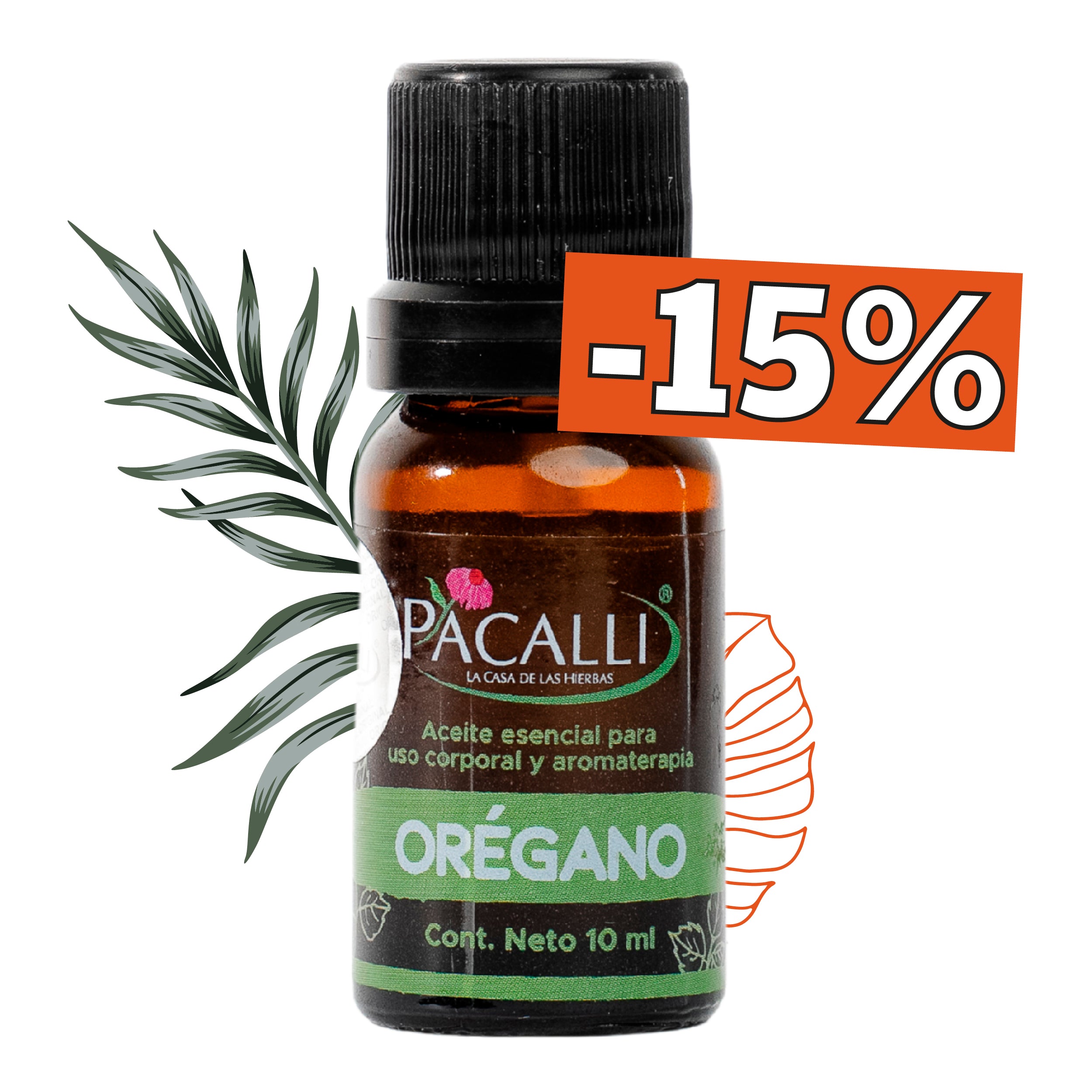 Aceite Esencial de Orégano / 10 ml
