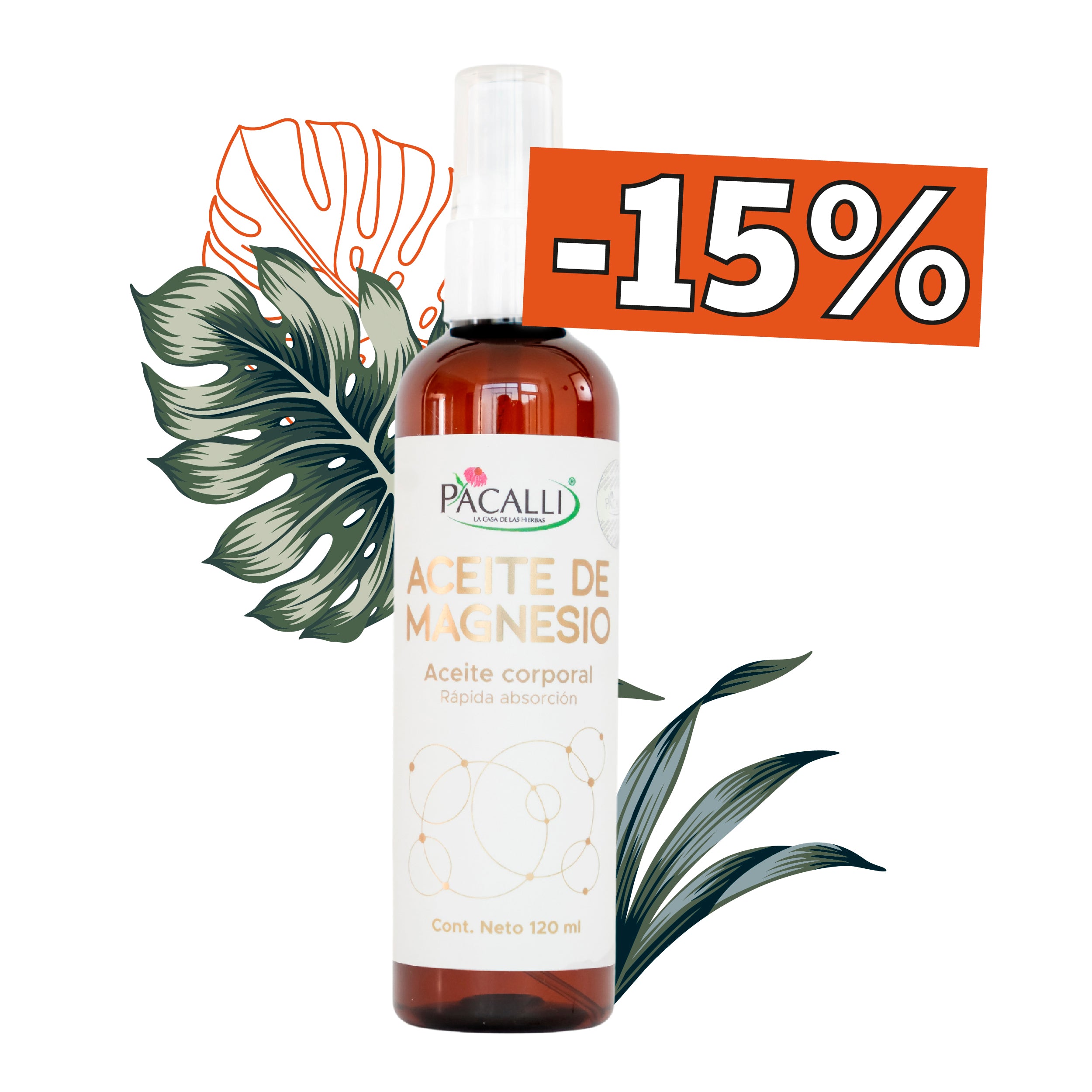 Aceite de Magnesio / 120 ml