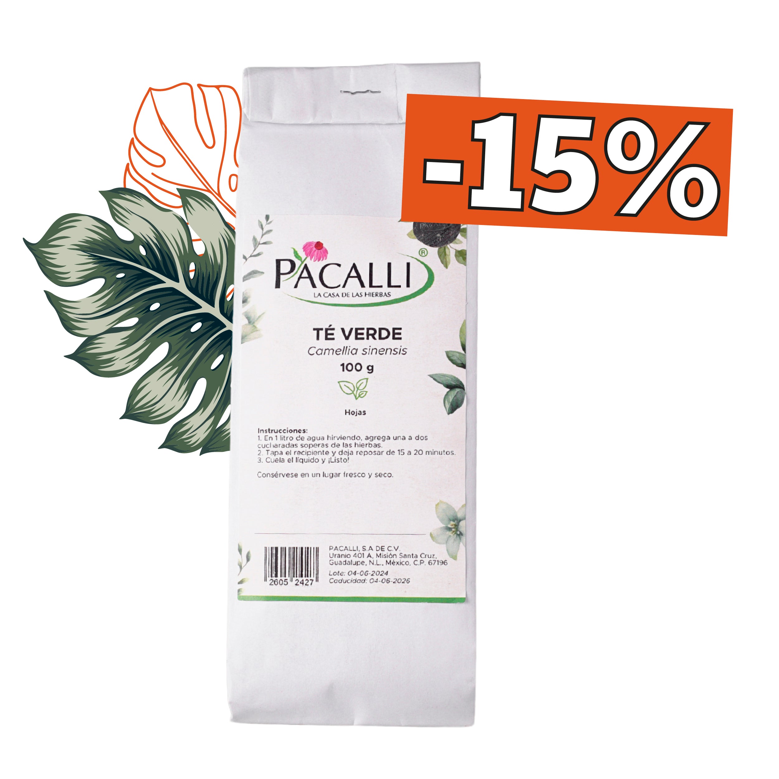 Té Verde · 100 g