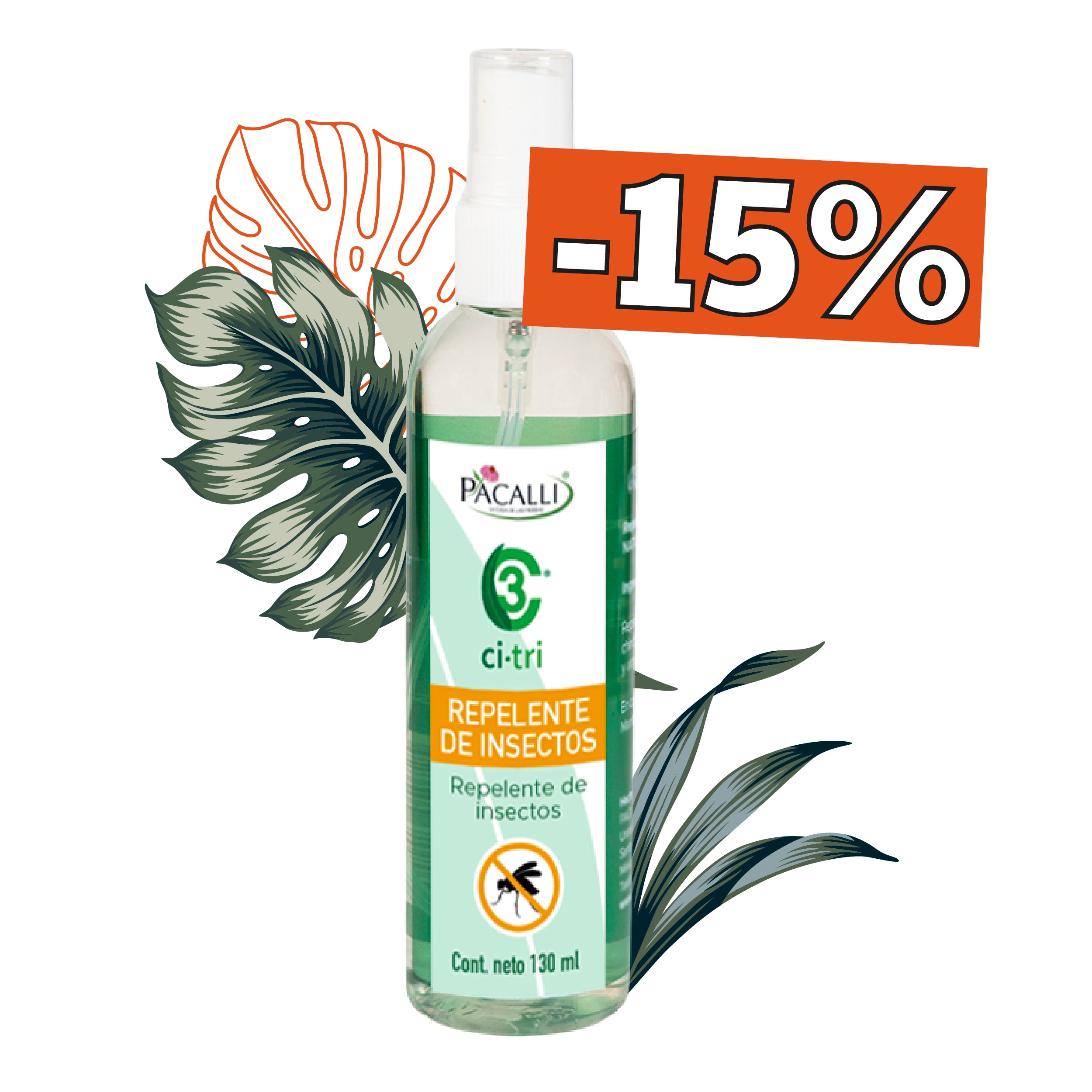 Ci-Tri Repelente de Insectos / 130 ml