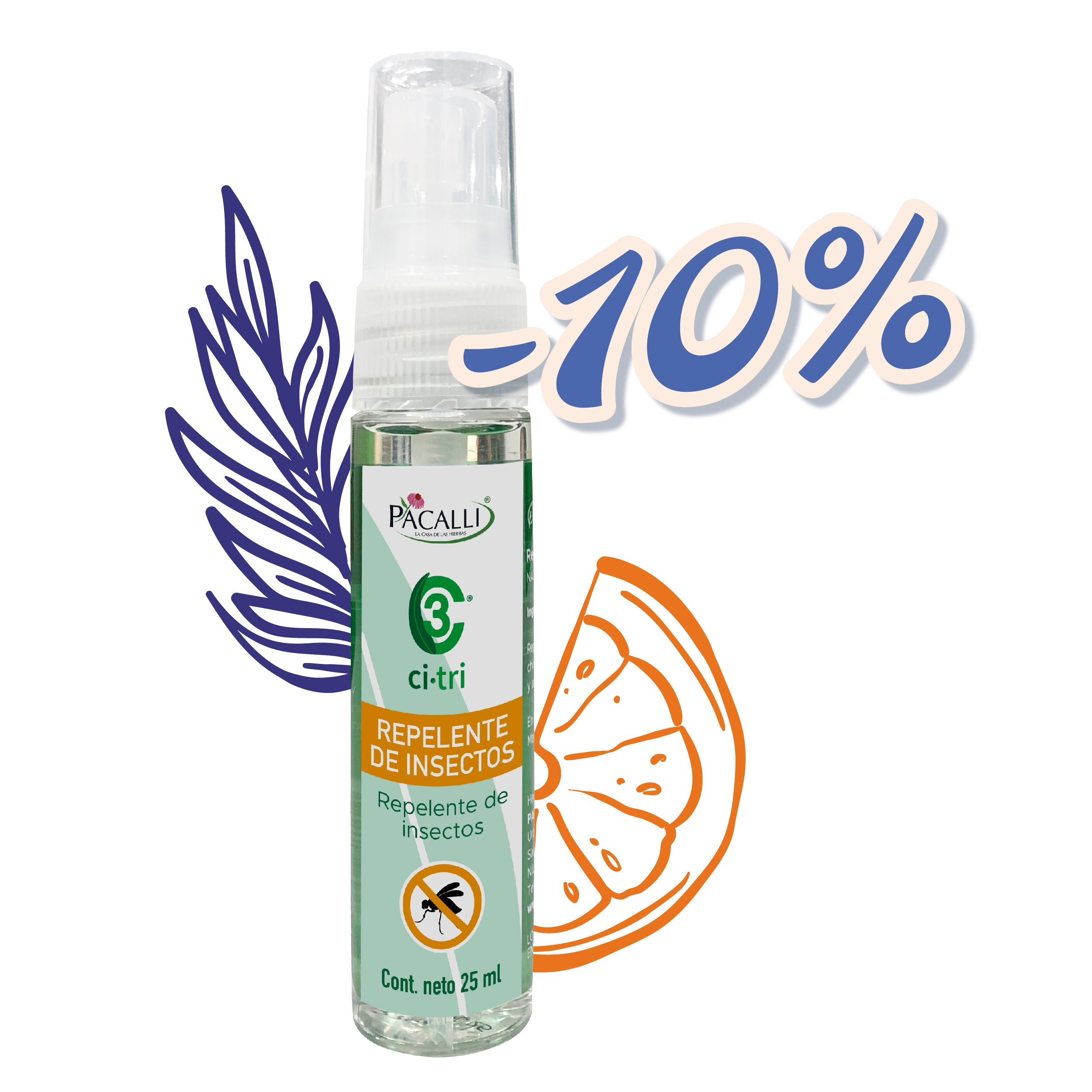 Ci-Tri Repelente de Insectos / 25 ml