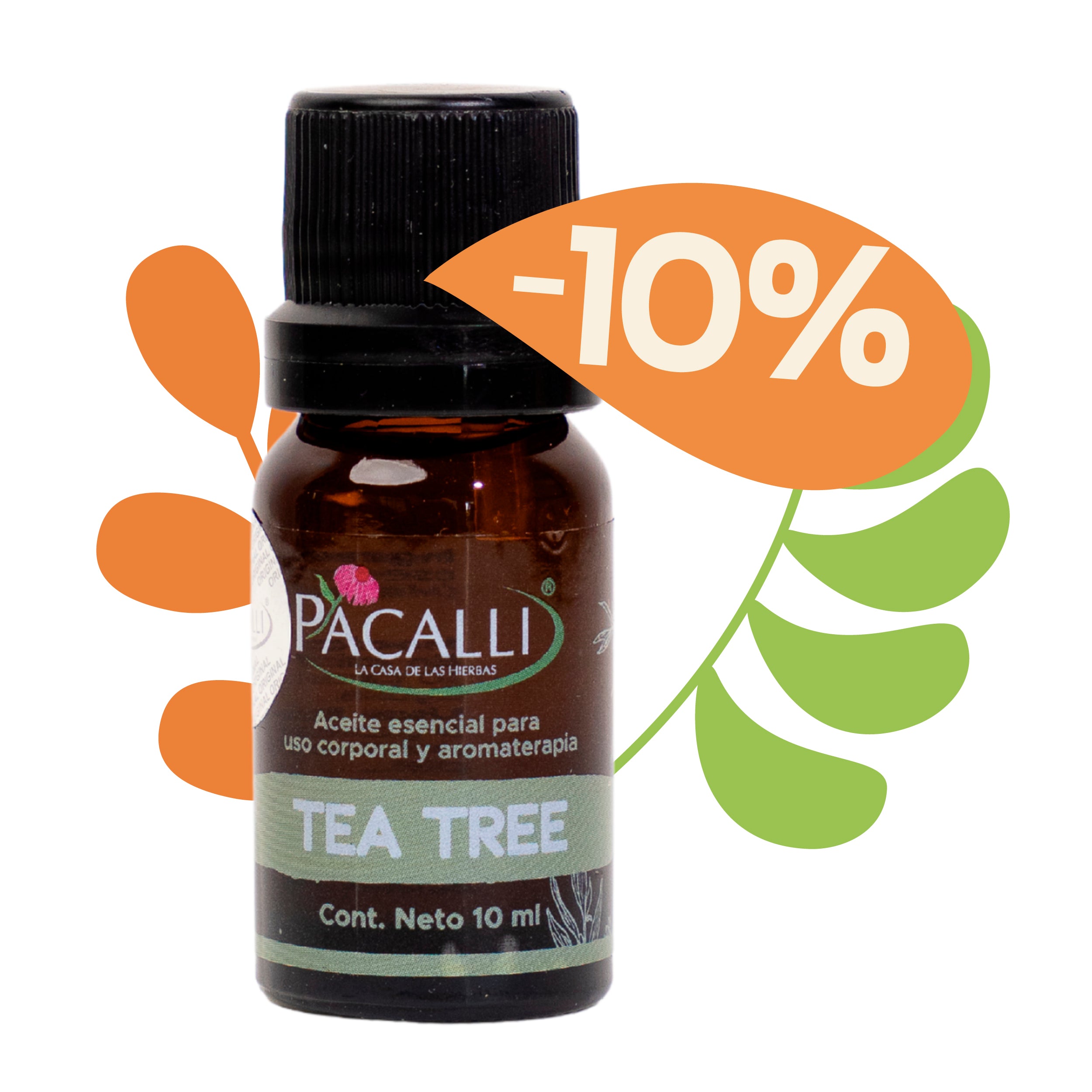 Aceite Esencial de Árbol del Té / 10 ml