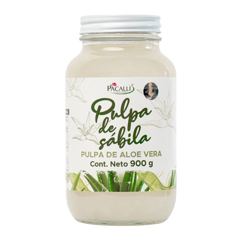 Pulpa de Sábila PACALLI · Aloe Vera en Pulpa · 900g