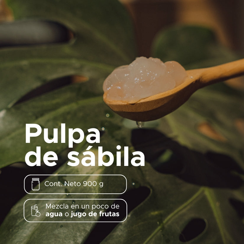 Pulpa de Sábila PACALLI · Aloe Vera en Pulpa · 900g