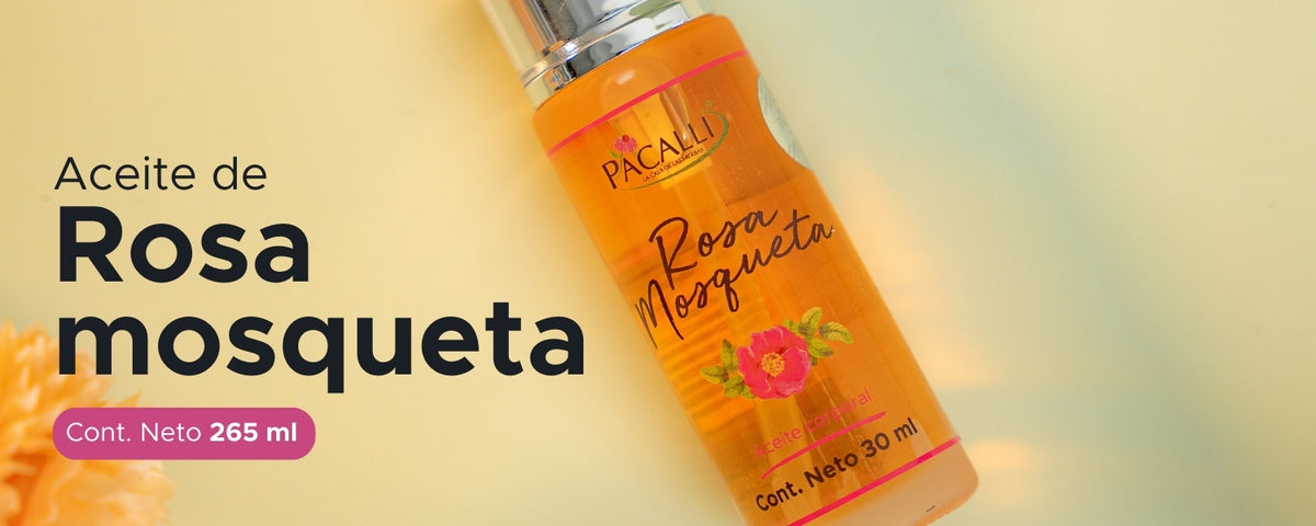 Aceite de Rosa Mosqueta PACALLI · Pureza de Origen Natural y Cuidado · 30 ml