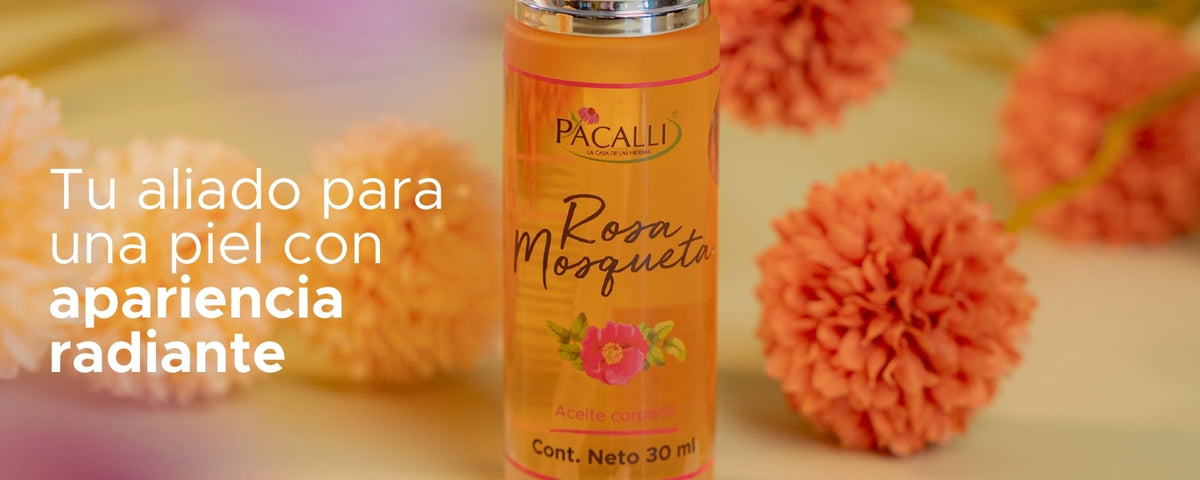 Aceite de Rosa Mosqueta PACALLI · Pureza de Origen Natural y Cuidado · 30 ml