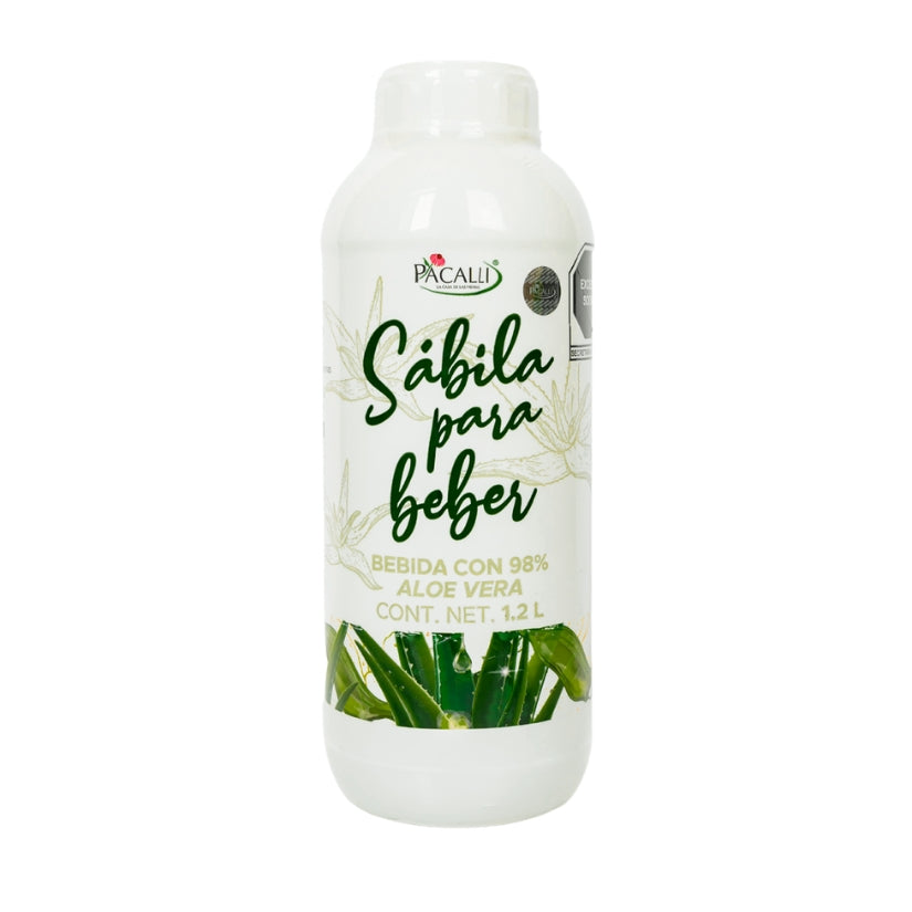 Sábila para Beber PACALLI · Aloe Vera Líquida Lista para Consumir · 1.2 L