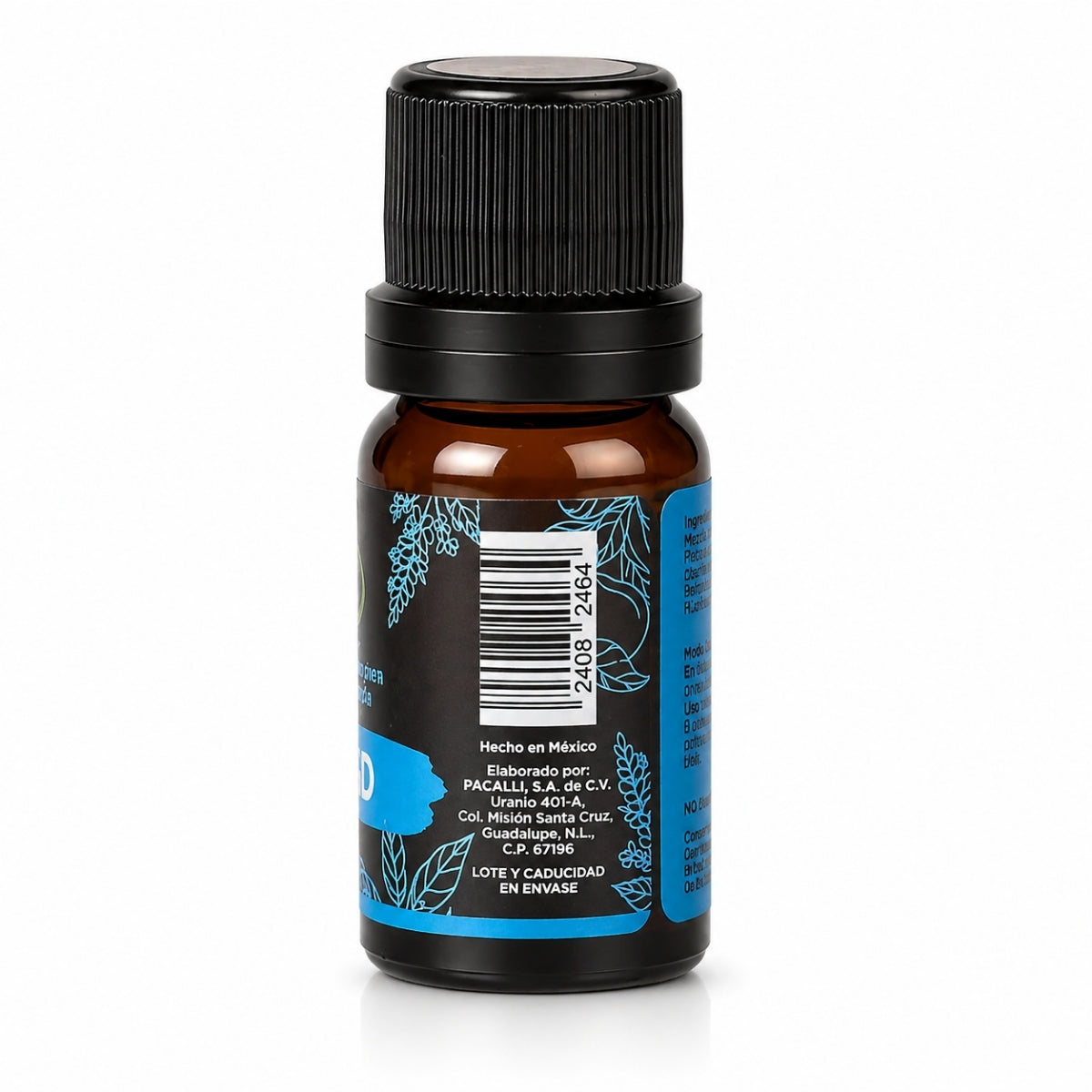 Seguridad Mezcla Pura · Patchouli, Bergamota y Ylang Ylang · 10 ml