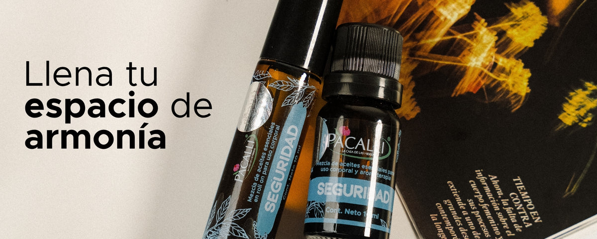 Seguridad Mezcla Pura PACALLI · Patchouli, Bergamota y Ylang Ylang · 10 ml