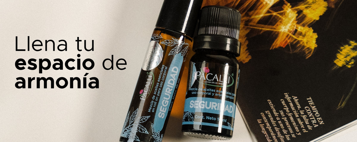 Seguridad Roll On PACALLI · Patchouli, Bergamota y Ylang Ylang · 10 ml