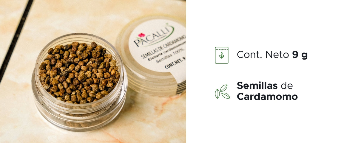 Cardamomo Semillas · 9 g