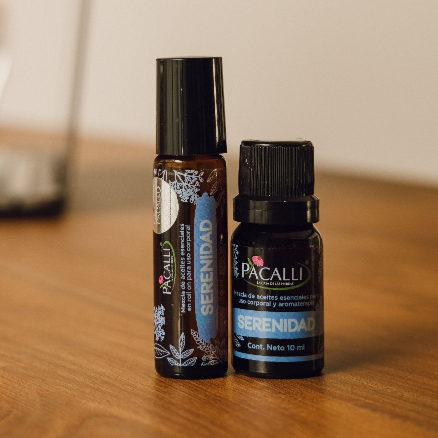 Serenidad Mezcla Pura PACALLI · Sándalo, Patchouli e Incienso · 10 ml