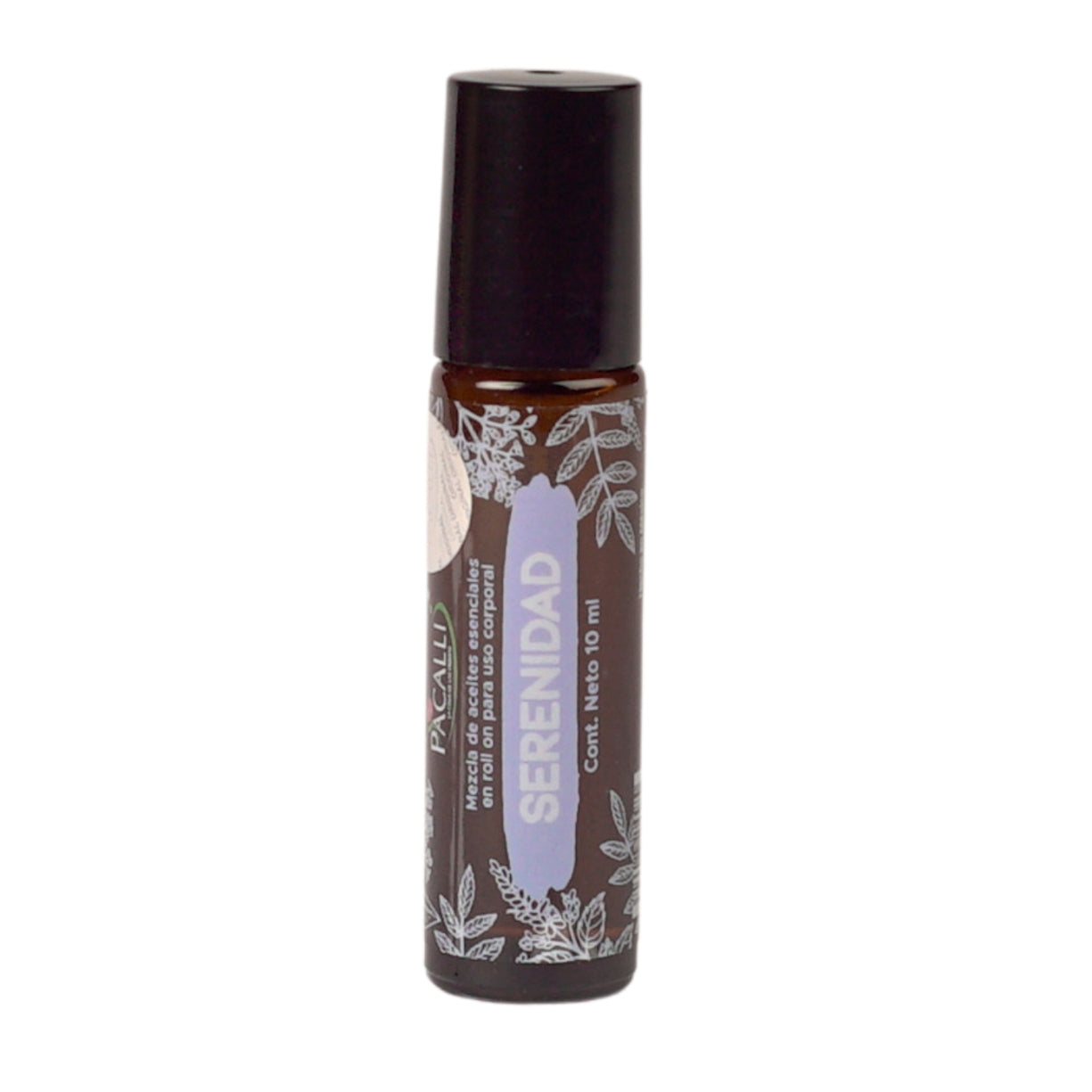 Serenidad Roll On PACALLI · Sándalo, Patchouli e Incienso · 10 ml