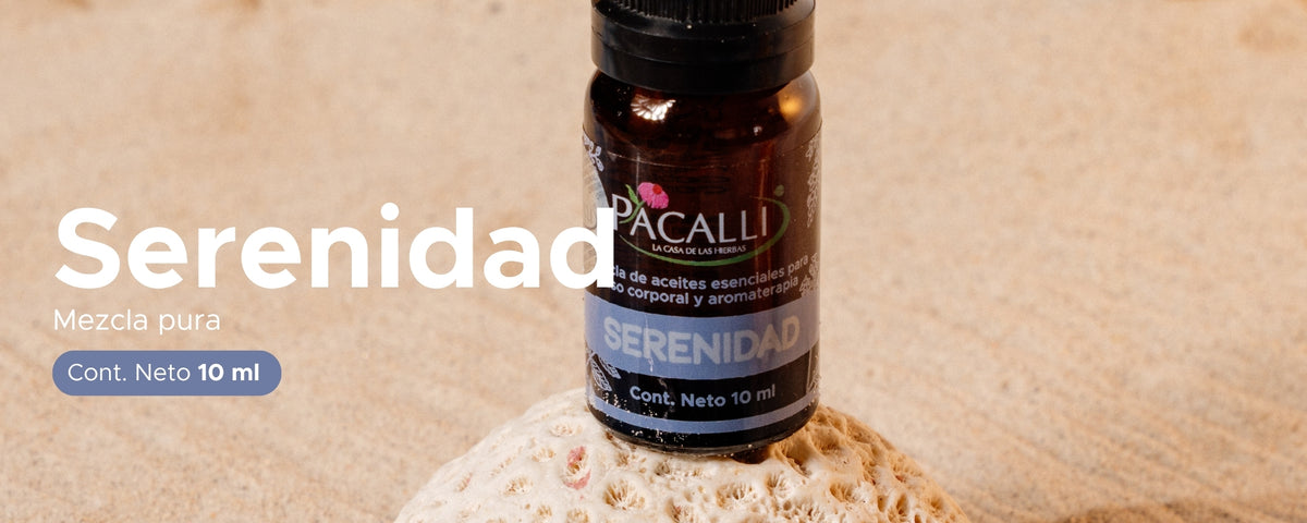 Serenidad Mezcla Pura PACALLI · Sándalo, Patchouli e Incienso · 10 ml