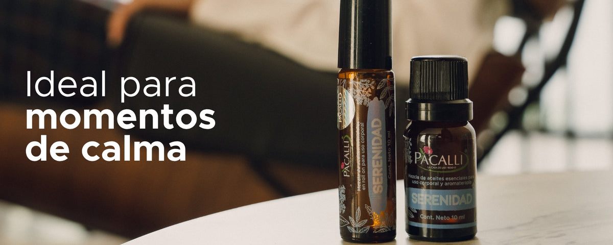 Serenidad Mezcla Pura PACALLI · Sándalo, Patchouli e Incienso · 10 ml