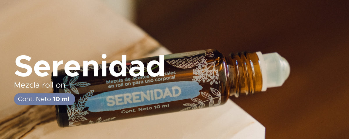Serenidad Roll On PACALLI · Sándalo, Patchouli e Incienso · 10 ml
