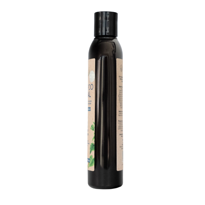 Shampoo Herbal Pacalli 410ml Con Jengibre, Romero, Sangre de Drago y Ortiga