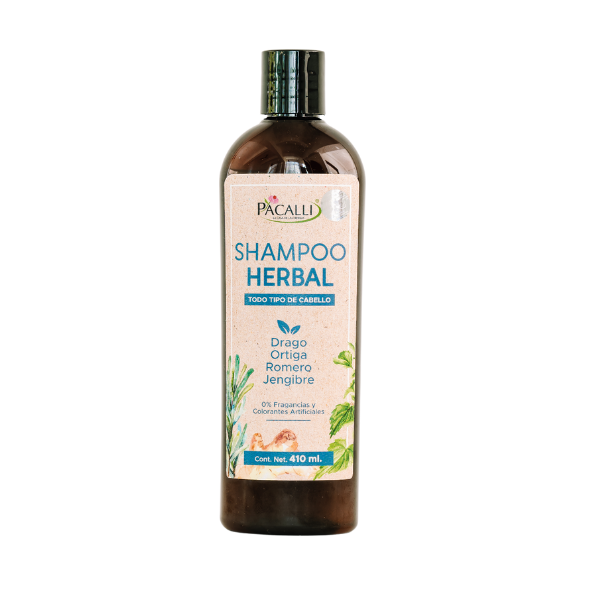 Shampoo Herbal Pacalli / 410 ml