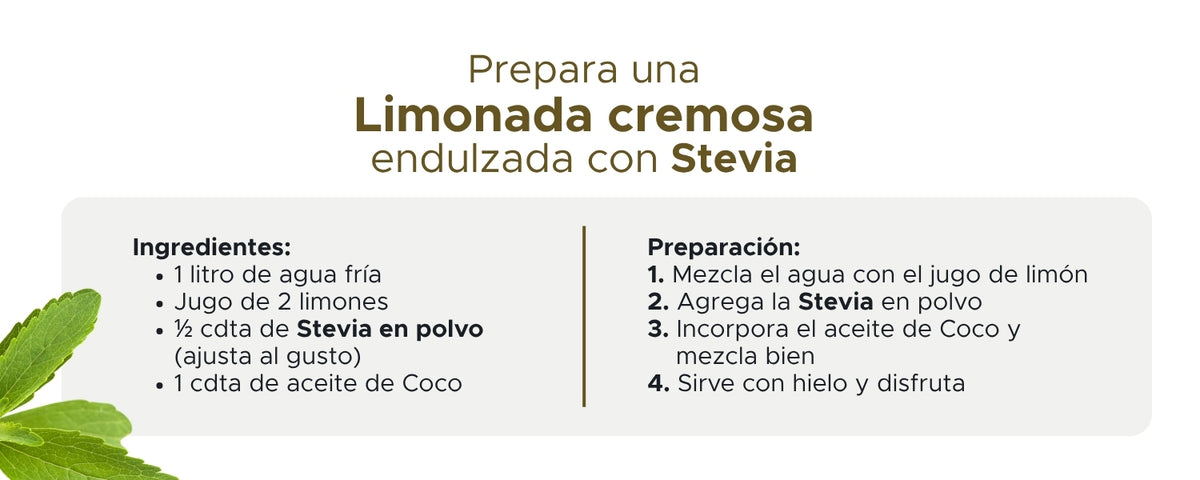 Stevia en Polvo PACALLI · Endulzante de Origen Vegetal · 30 g