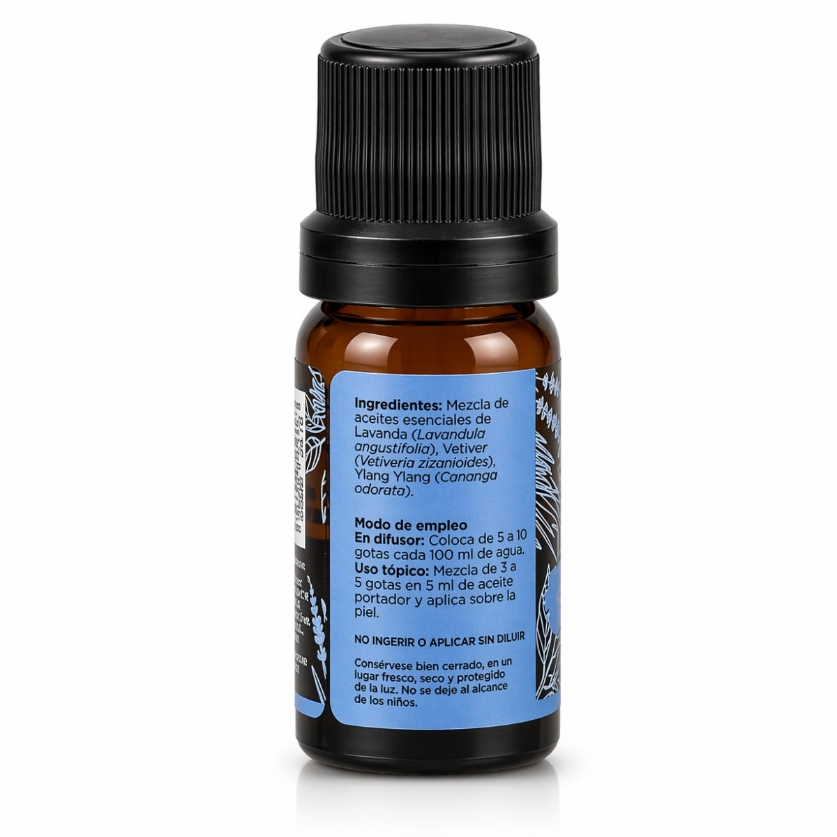 Sueño Mezcla Pura · Lavanda, Vetiver y Ylang Ylang · 10 ml