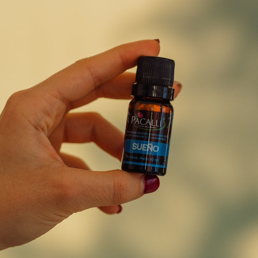 Sueño Mezcla Pura PACALLI · Lavanda, Vetiver y Ylang Ylang · 10 ml