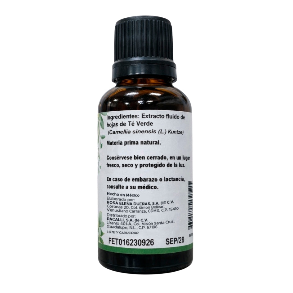 Té Verde Extracto · 30 ml