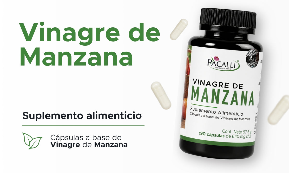 Vinagre de Manzana | 640 mg · 90 caps