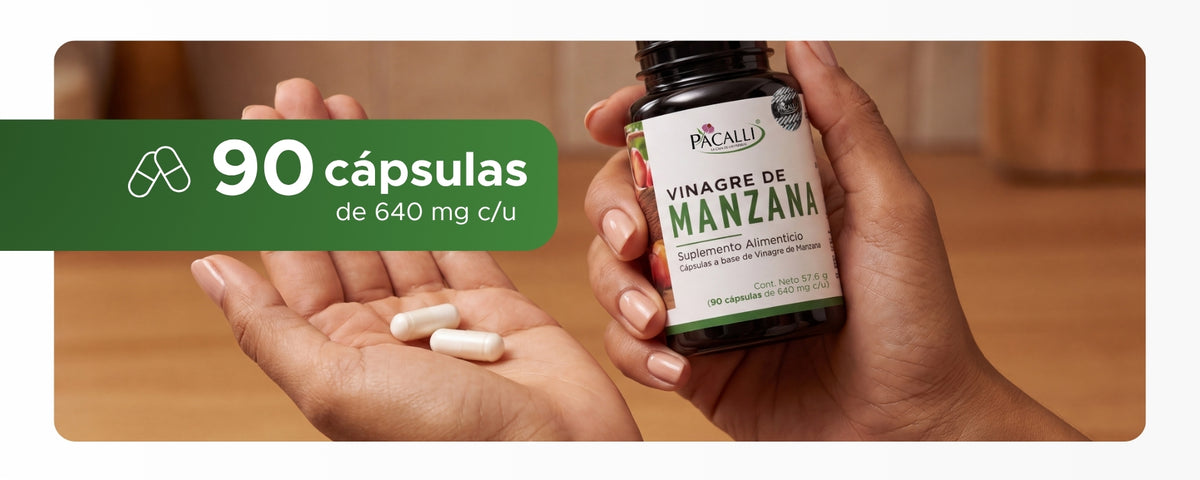 Vinagre de Manzana | 640 mg · 90 caps