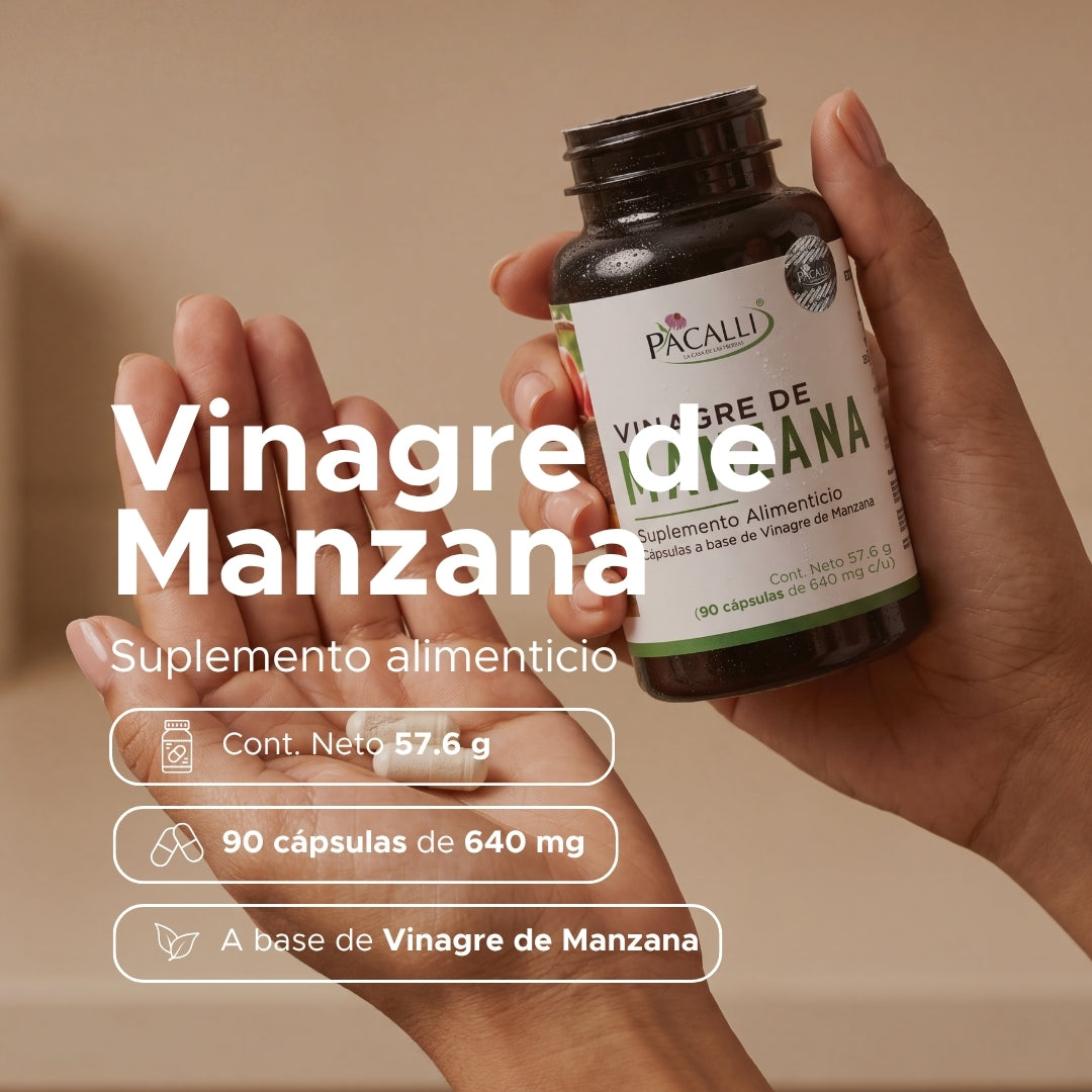 Vinagre de Manzana | 640 mg · 90 caps
